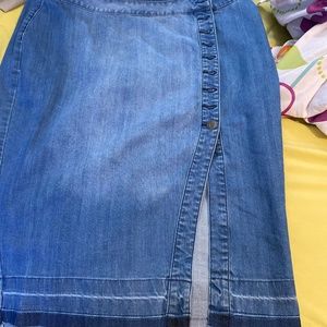 Jean skirt